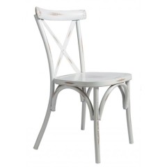 Венские стулья металлические белые