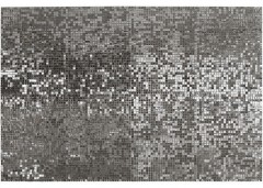 Стена из серебристых пайеток 360 х 240 см