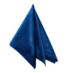 Салфетки темно-синие (велюр)
