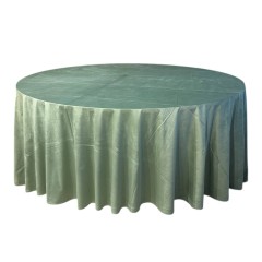 Скатерти эвкалипт круглые (велюр) 3.4 м