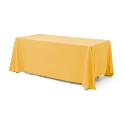 Скатерти желтые прямоугольные (велюр) 5м*2.8м