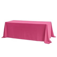 Скатерти (малиновые) розовая фуксия прямоугольные (велюр) 5м*2.8м