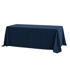 Скатерти тёмно-синие матовый прямоугольные (велюр) 5м*2.8м