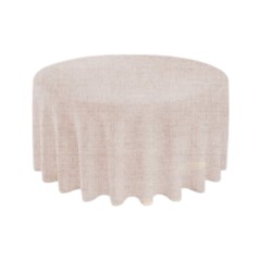 Скатерти (светлый лен) круглые 3.4 м