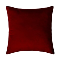 Подушка бордовая