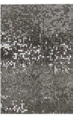 Стена из серебристых пайеток 120 х 240 см