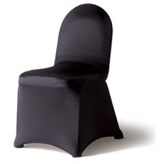 Чехол стрейч черный для стула