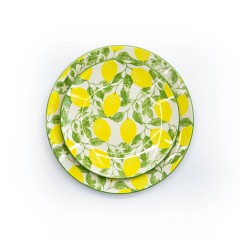 Сервировочные тарелки «Альберо» 20 и 26 см комплект