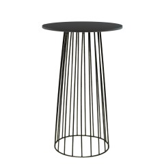 Столы коктейльные «Оскар» чёрные