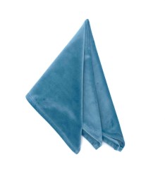 Салфетки кадетский синие (велюр)
