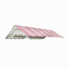 Крыша для кенди бара розовая