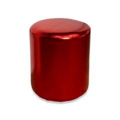 Пуф «Ролл» красный (космос)