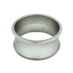 Кольцо для салфеток «Тубо» серебро