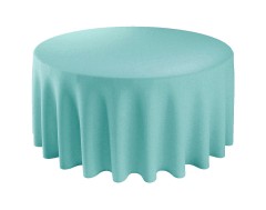 Скатерти бирюзовые круглые (петек) 3.4 м