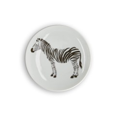 Сервировочные тарелки «Сафари-зебра» 20 см