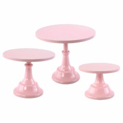 Подставки «Париж» комплект (розовый)