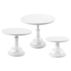 Подставки «Париж» комплект (белые)