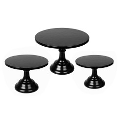 Подставки «Париж» комплект (чёрные)