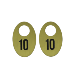 Номерок для гардероба 7см (комплект)