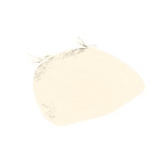 Подушка для стула «Монарх» бежевая