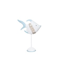 Статуэтка рыбка маленькая голубая