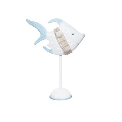 Статуэтка рыбка большая голубая