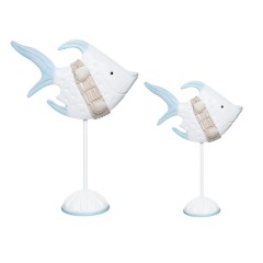 Статуэтки рыбки голубые