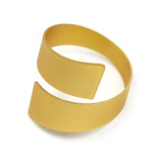 Кольца для салфеток «Бади» матовое золото