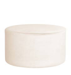 Пуф «Ролл XXL» бежевый (велюр)