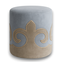 Пуф «Ролл» с орнаментом