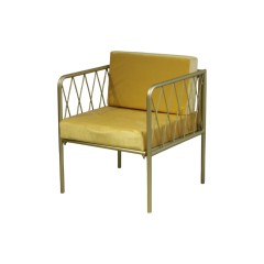 Кресло «Монро» жёлтое