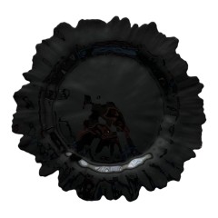 Подтарельник «Монако» черный 33 см