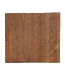 Стена из деревянных досок 2,6 м