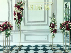 Арка для выездной регистрации «Ралли», золото