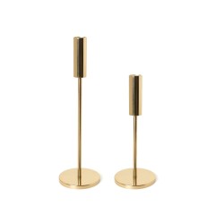 Подсвечники «Home» комплект (золотые)