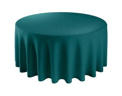 Скатерти изумрудные круглые (велюр)  3.4 м