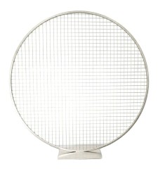 Стойка круглая «Огайо» для фотозоны серебро (2 м)