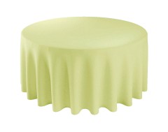 Скатерти пыльно зеленые круглые (велюр) 3.4 м