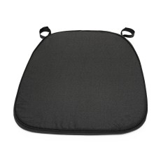 Подушки на стулья черные (габардин)