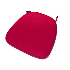 Подушки на стулья красные