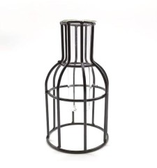 Ваза для одного цветка «Бутыль» черная