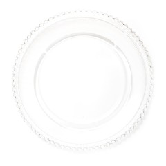 Подтарельник «Бубби» (прозрачный) 32 см