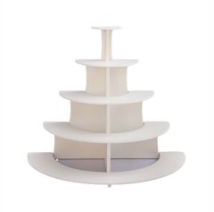 Подставка «Рим» 5-ти ярусная (белая)