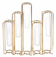 Вазочки «Борум» золотые