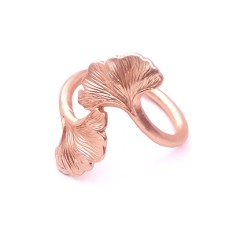 Кольца для салфеток «Гинкго» розовое золото