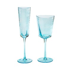 Бокалы «Эванс» бирюзовые комплект