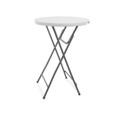 Складные столы круглые коктейльные