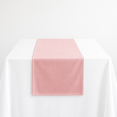 Раннер розовый (велюр)